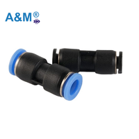 Raccords et coupleurs pneumatiques en plastique PU Precision Engineering Joint étanche pour un débit d'air optimal