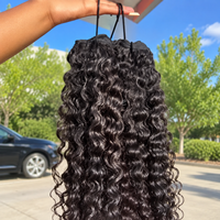 Extensions de cheveux bouclés birmans 100% naturels, cheveux humains bruts, extensions de cheveux bouclés naturels pour femmes