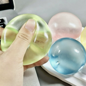 Balles sensorielles TPE souples et colorées, jouets anti-stress pour enfants de 2 à 4 ans, ensemble de jouets sensoriels unisexes - Product Image 1