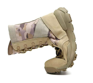 Botas de Desierto de Camuflaje CP Color Negro Caqui Personalizadas TSB42 - Product Image 5