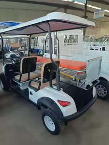 Chariot de golf électrique CE pour ambulance et brancard de premiers secours, avec équipement médical écologique pour routes non publiques - Product Image 5