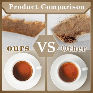 Filtros de Café de Fibra Natural al por Mayor para una Preparación Sostenible, para Amantes del Ecológico - Product Image 4