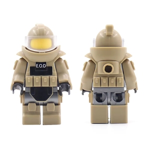 ชุดตัวต่อชุดป้องกันระเบิดทางทหาร <span class=keywords><strong>EOD</strong></span> หน่วยรบพิเศษ เสื้อเกราะกันระเบิด อุปกรณ์เสริมฟิกเกอร์ ชุดของเล่น - Product Image 5