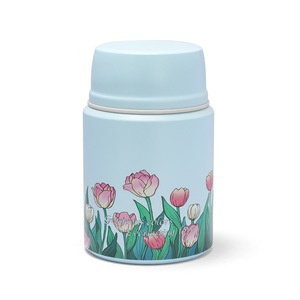 Thermal Food Jar 304 Stainless Steel Cylinder Seal Lid Lunch Box Home Use - Product Image 1