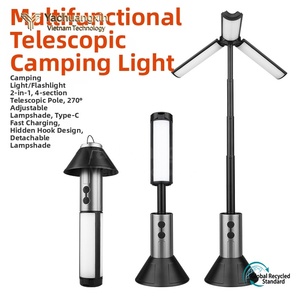 Lampe LED portable de haute qualité, nouvelle et populaire, avec poignée, pour PC, éclairage d'urgence, jardin, nuit, camping - Vente en gros - Product Image 2