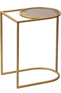 Table d'appoint ronde en verre trempé de luxe Mobilier de maison personnalisé pour table à café ou à thé moderne - Product Image 3