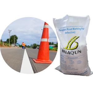 Pintura Blanca y Amarilla para Marcado de Líneas Viales, Pintura de Tráfico Altamente Reflectante, Pintura Termofusible Personalizada para Marcado Vial - Product Image 1
