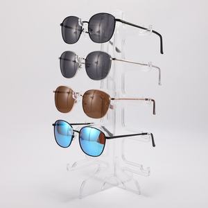 Hongkang 2025 Gafas De Sol New Men Women Unisex Glasses Retro Vintage Gold Metal Uv400 <b>Round</b> <b>Sunglasses</b> - Product Image 2