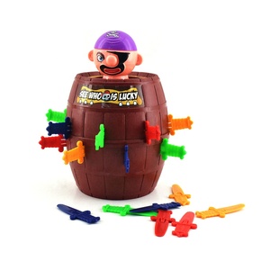 Interessante Fortunato gioco 16 spade fondo giradischi pop up barile pirata giocattoli - Product Image 3