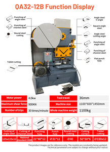 Machine de découpe et de poinçonnage mécanique multifonctionnelle CHANGLAI pour la découpe du métal, du fer et de l'acier, niveau de sécurité élevé - Product Image 6
