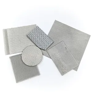 Filtrete acier inoxydable 316 filtre à disque à mailles frittées ceinture en fibre métallique frittée en acier inoxydable multicouche