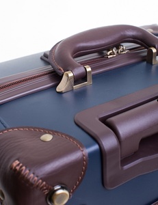 Ensemble Valise de Voyage à Roulettes <span class=keywords><strong>3</strong></span> Pièces en Similicuir Fait Main Vintage – Coffre Décoratif - Product Image 6