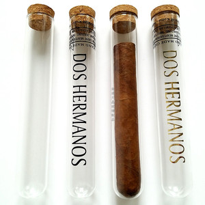 Tubos de Vidrio para Cigarros Tianjing con Tapones de Corcho Transparentes, Paquete de 10 para Almacenamiento y Exhibición - Product Image 2
