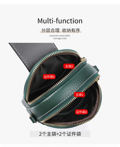 Nuevo Bolso de Mano de Cuero Vacuno de Lujo para Mujer, Bolsos de Mano de Cuero Genuino para Dama - Product Image 4