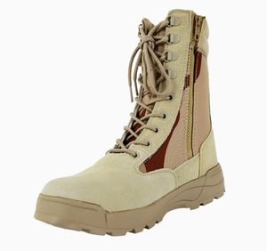 TSB09 Botas de Desierto de Camuflaje Personalizadas OEM ODM OBM Ligeras y Transpirables para Verano con Cierre Lateral - Product Image 3