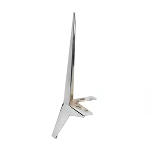 Patas de Muebles Modernas Extra Largas, Inclinadas, de Hierro, con Acabado Pulido y Electrochapado, para Comedor, Apartamento, Hogar u Oficina - Product Image 4