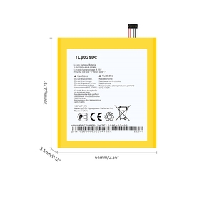 สำหรับ Alcatel TLp025DC แบตเตอรี่สำรองเกรดพรีเมียม 2580mAh สำหรับซ่อมแซม OneTouch Pixi 4 6.0 CE RoHS ขายส่งจำนวนมาก - Product Image 3