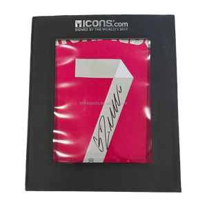 เสื้อเจอร์ซีย์ที่เซ็นลายโดย ICONS/Beckett/PSA พร้อมใบรับรองจาก PSA ของคริสเตียโน โรนัลโด สำหรับของที่ระลึกทางกีฬา สีที่สามารถปรับแต่งได้ - Product Image 1