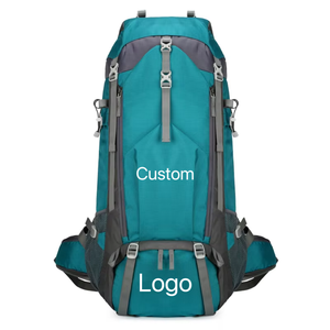 Mochilas Impermeables para Exteriores, Mochila de Senderismo de Gran Capacidad, Ligera, para Viajes, con Cubierta para Lluvia, Logotipo Personalizado - Product Image 1