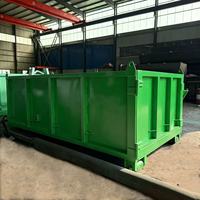 Conteneur de collecte de déchets à crochet de levage économique pour déchets de construction et de camions, pour le traitement des déchets