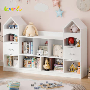 Étagère à livres pour enfants en forme de château, organisateur de rangement pour jouets, bibliothèque pour enfants, vitrine, armoire de rangement multifonctionnelle - Product Image 3