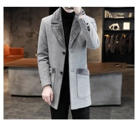 M-5XL Nouvelle Veste Homme Intégrée Fourrure Automne Hiver, Coupe-vent Décontracté et Habillé, Vêtement Masculin Tendance