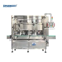 Capsuleuse pneumatique automatique haute vitesse à 2 têtes pour boissons et produits chimiques |   Solution de capsulage de précision contrôlée par PLC