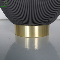 Maison de luxe Foshan ensemble de table centrale Table basse en cuir minimaliste ensemble de tables basses rondes de style moderne pour le salon