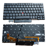 Clavier de remplacement interne pour ordinateur portable Lenovo Legion 5 15ITH6H 15ACH6, disposition nordique, rétroéclairé gris, avec TrackPoint, référence PK131U91B18