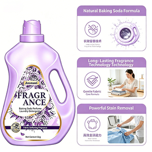 <span class=keywords><strong>Lessive</strong></span> Écologique Jetable au <span class=keywords><strong>Bicarbonate</strong></span> <span class=keywords><strong>de</strong></span> <span class=keywords><strong>Soude</strong></span> Parfum Floral, Détachant Blanchissant pour Vêtements - Product Image 6