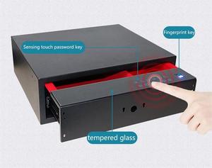 Tùy chỉnh mã điện tử khóa tiền gửi an toàn hộp ẩn an ninh tiền lưu trữ bộ sưu tập ngăn kéo vân tay kết hợp hộp - Product Image 5