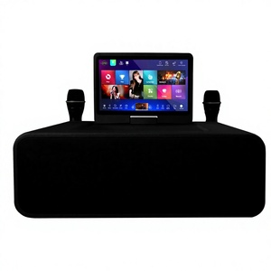 CHHCKARAOKE KV-M11 Home Theatre Karaoke Machine 10.1-inch Capacitive Touch Screen for V5.3 Voice Control 2 Built-in Mics - Product Image 3