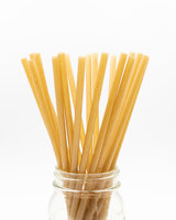 Populaire en Europe et en Amérique 6mm 8mm 12mm pas de Pla compostable canne à sucre bagasse paille à boire pailles de canne à sucre biodégradables