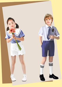 子供のための高品质の生地卸売天然と新鲜な学校の制服 - Product Image 3