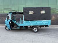 Tricycle cargo à essence puissant de 250 cm³ à 5 roues, à carrosserie ouverte, pour le transport et la livraison de charges lourdes