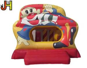 Đẹp <span class=keywords><strong>Inflatable</strong></span> chú hề lâu đài nhà bị trả lại, trẻ em bên nhảy combo, Toddler MOONWALK <span class=keywords><strong>Inflatable</strong></span> chú hề lâu đài bouncy - Product Image 2