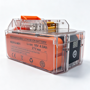 Batería de Litio 18650 <span class=keywords><strong>18V</strong></span> 4.0Ah con BMS Compatible con Celdas de Alta Tasa de Descarga <span class=keywords><strong>Makita</strong></span> <span class=keywords><strong>18V</strong></span> 5.0Ah 6.0Ah, Pantalla LED Digital, para Herramientas Eléctricas - Product Image 6