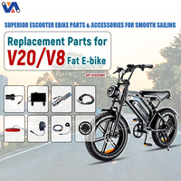 Nouveau stock UE : Pneu extérieur et chambre à air 20x4.0 pour vélo 20 pouces – Pièce de rechange et accessoire pour V8 V20 Fatbike