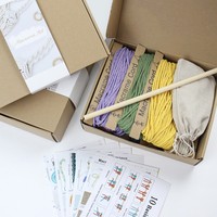 Kit de tricot fait à la main cadeau de bricolage pour la Saint-Valentin nouvel an festival de la mi-automne pour belle-amie grand-mère-porte-clés