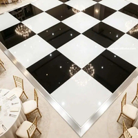 Système de décoration de scène de mariage portable et modulaire pour piste de danse