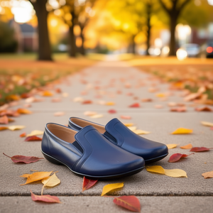 Mocasines Angelina 225 para Mujer, Parte Superior de Cuero Genuino, Planos y Sin Cordones, Punta Redonda, Cómodos para Otoño - Product Image 2