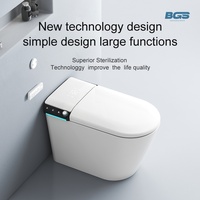 Toilette intelligente la plus populaire avec séchage à air chaud et désodorisation