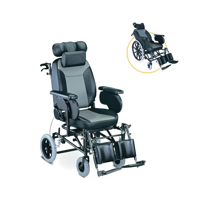 Медицинское оборудование легкий на автомобильное кресло для отдыха ручной для инвалидного кресла