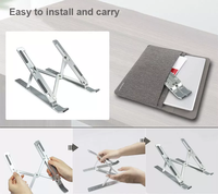 Supports d'ordinateurs portables en aluminium ergonomiques et réglables d'origine pour tablettes et ordinateurs portables
