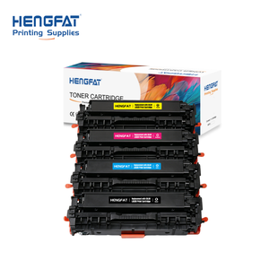 HENGFAT pour HP 304A CC530A Toner Premium Color Toner Cartridge 304A CC530A CC531A CC532A <span class=keywords><strong>CC533A</strong></span> pour Color LaserJet CP2020 CP2025 - Product Image 1
