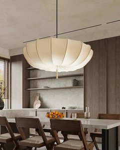 Lámpara Colgante Moderna de Seda, Estilo Japonés Wabi Sabi, Lámpara de Interior, Lámpara de Burbuja <span class=keywords><strong>Nelson</strong></span> con Altura Ajustable - Product Image 6