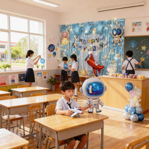 ชุดตกแต่งวันเกิดเด็ก ลูกโป่งอลู<span class=keywords><strong>มิ</strong></span><span class=keywords><strong>เนียม</strong></span> ป้ายแฮปปี้เบิร์ธเดย์ สำหรับงานปาร์ตี้ธีมการ์ตูน/อนิเมชั่น ผลิตในจีน - Product Image 2