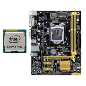 Placa Base <span class=keywords><strong>ASUS</strong></span> H81M-K/F PLUS Compatible con Procesadores de 4.ª Generación <span class=keywords><strong>I3</strong></span>-4130/i5-4590/i7-4790/E3-1230V3, Kit DDR3, Socket LGA1150, Doble SATA, para Escritorio - Product Image 3