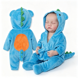 Poupée reborn personnalisée, ensemble de vêtements pour poupée reborn, poupée nouveau-né réaliste, poupée bébé sur le thème des dinosaures - Product Image 1