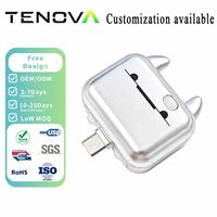 Tenova Factory Mini Tiger Kawaii Séparateur de charge à coupure automatique, protecteur de charge sécurisé, entretien de la batterie pour une charge nocturne sécurisée